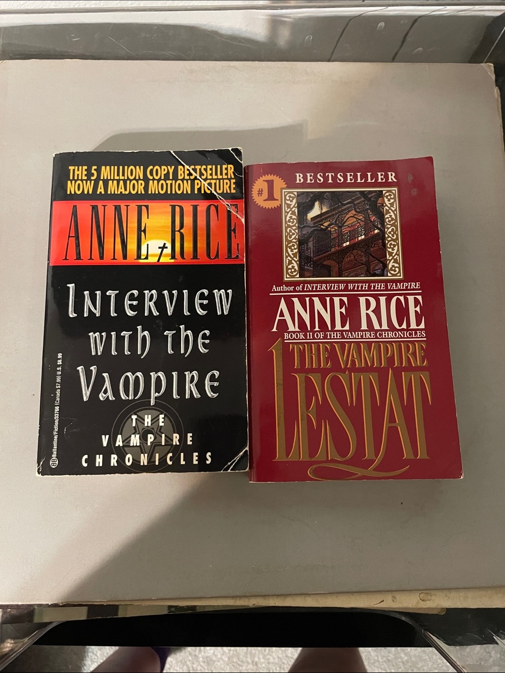 Interview with the Vampire and The Vampire Lestat Paperbacks Anne Rice